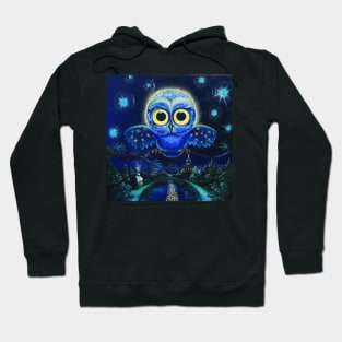 Images of Astrology: The Supermoon Owl Hoodie